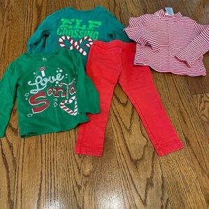 Festive Kids' Holiday Clothing Set